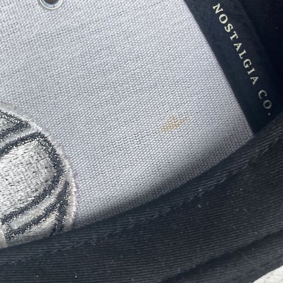 RARE Mitchell & Ness OREO Retro Jordan 5 Brooklyn Nets Snapback Hat - Picture 11 of 13